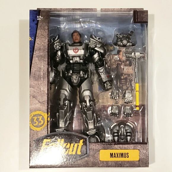 ☢ Fallout TV Series Maximus McFarlane Toys 7” Inch Action Figure 2025 New - Picture 1 of 2